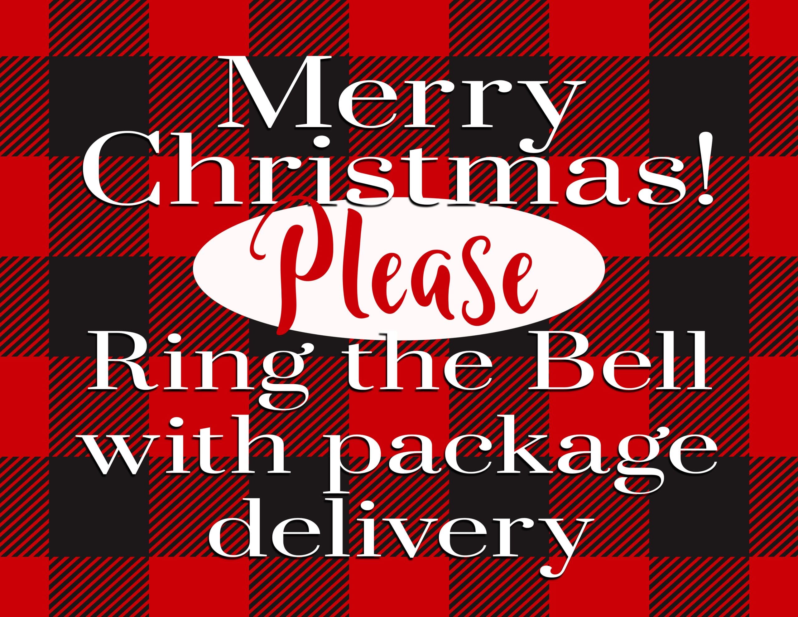 buffalo check door sign – Melinda Bryant Party Boutique Blog